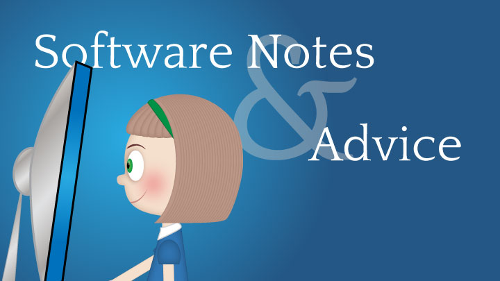 Software notes banner